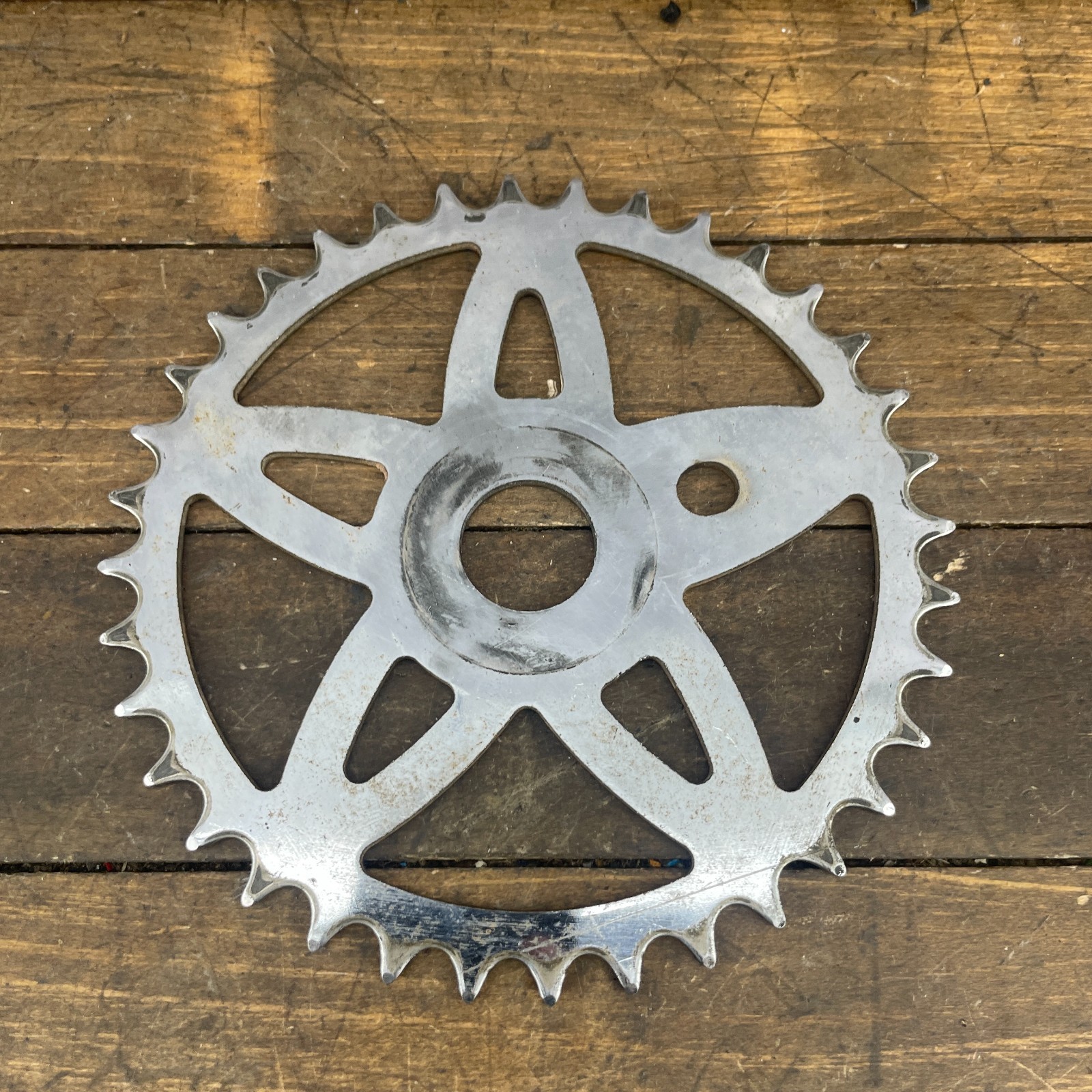 Vintage Steel Sprocket 36 Tooth Steel 36 Muscle Bike Cruiser Klunker Moto