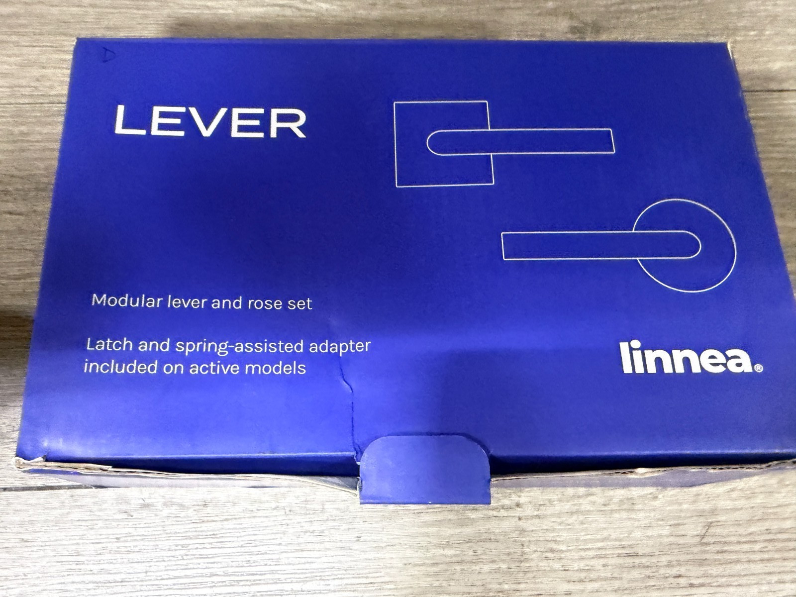 Linnea L78-PRR1-PSS Lever 78, Round Rose, 62 mm, Privacy, 2-3/8» (60 mm)…