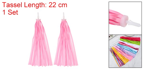 Bike Streamers Scooter Handlebar Tassels Grips Ribbon Pink New