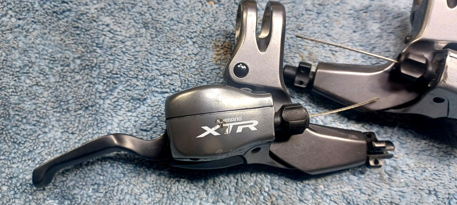 used, Shimano XTR ST-M960 Integrated 3×9, Bicycle trigger shifters/brake levers