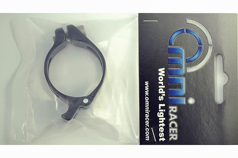 OMNI Front Derailleur Adapter Clamp Campagnolo Record Chorus Athena BLACK 32mm