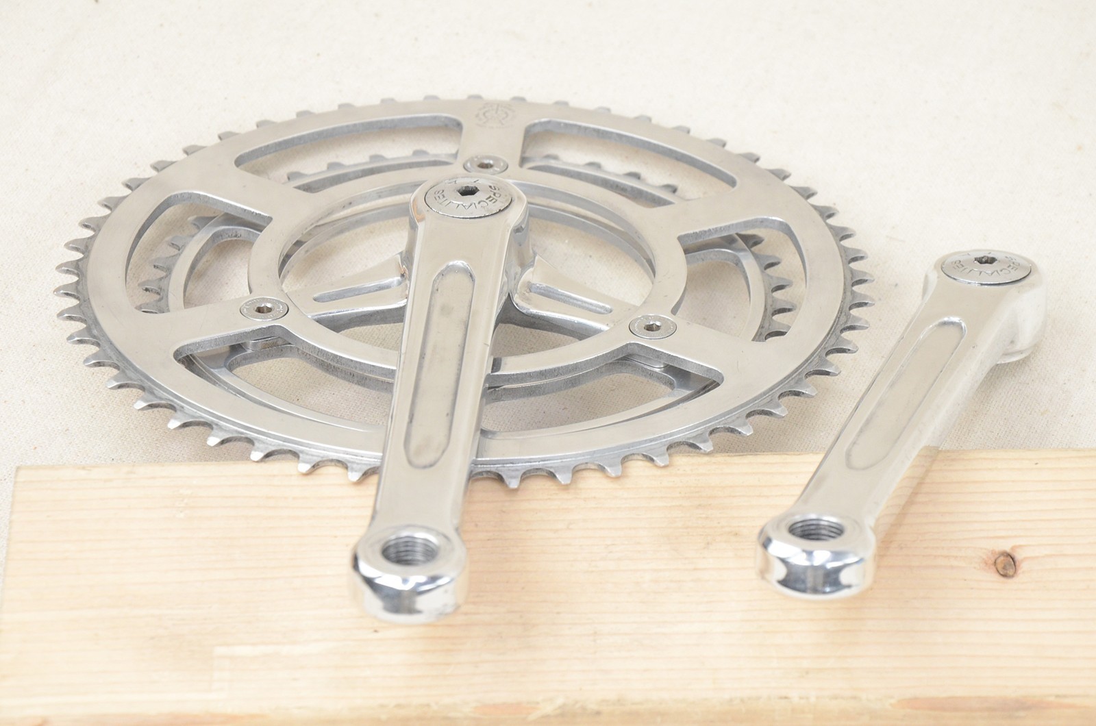 Specialites TA Professional 3 Arm Crankset 170mm Double 52/42t Vintage 1970’s
