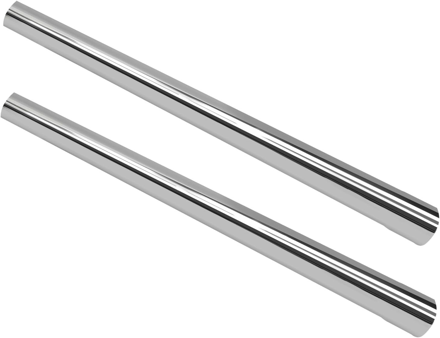 2.5 Inch Universal Straight Exhaust Pipe DIY Custom Mandrel Tube 2.5in-2PCS