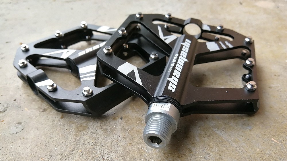 CNC Aluminum Road MTB Folding Bike Cycling Bicycle Pedal Flat Pedals Bearings
