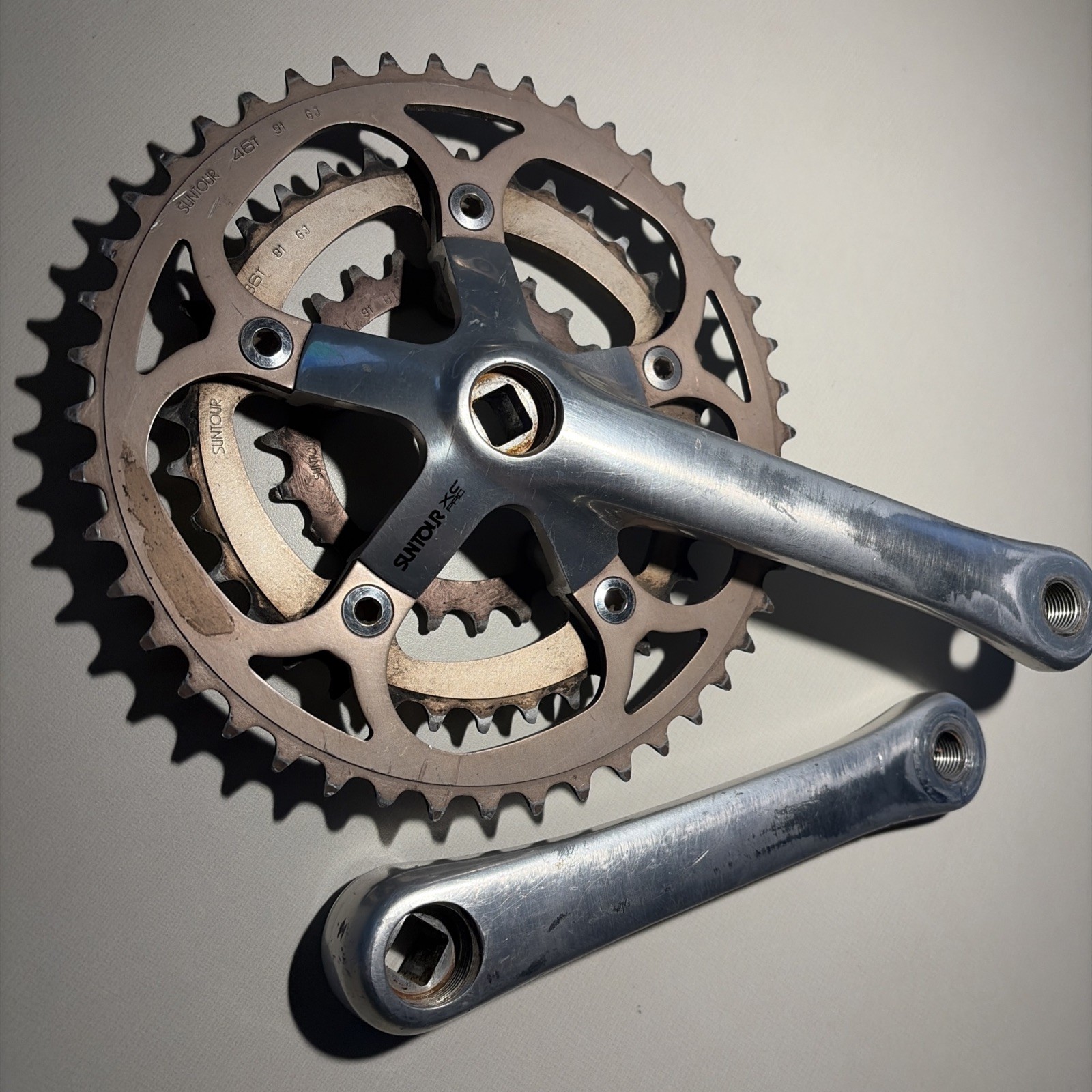 Suntour XC Pro Crankset 170 mm Vintage Mountain Bike