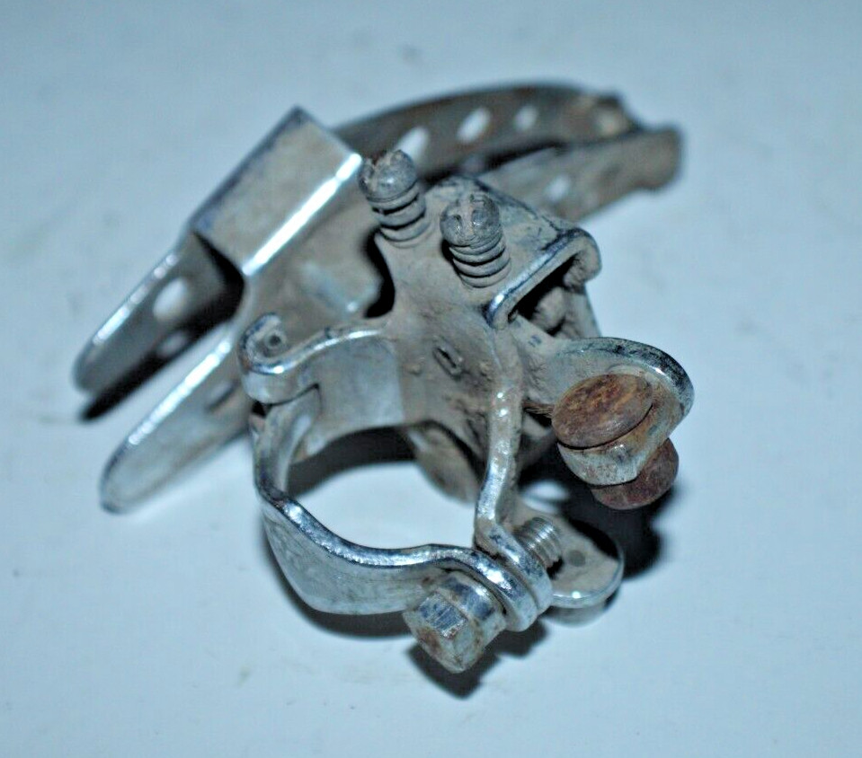 Vintage Shimano Thunderbird Double Front Derailleur 1″ Bottom-Pull USA Shipping