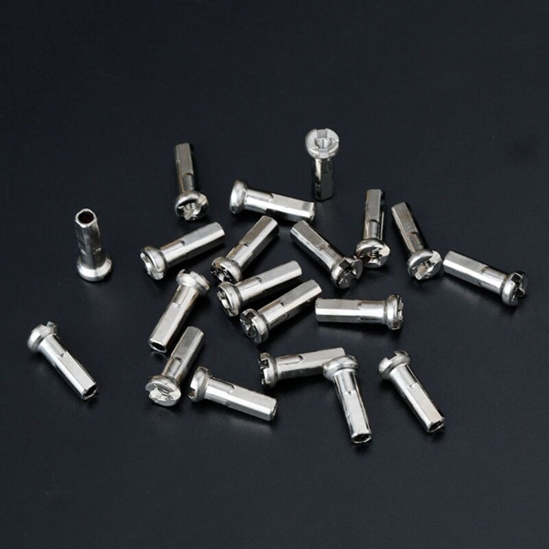 50Pcs Mountain Bike Bicycles Spoke Cap Wheel Spoke Nipple Decorations Road Bike