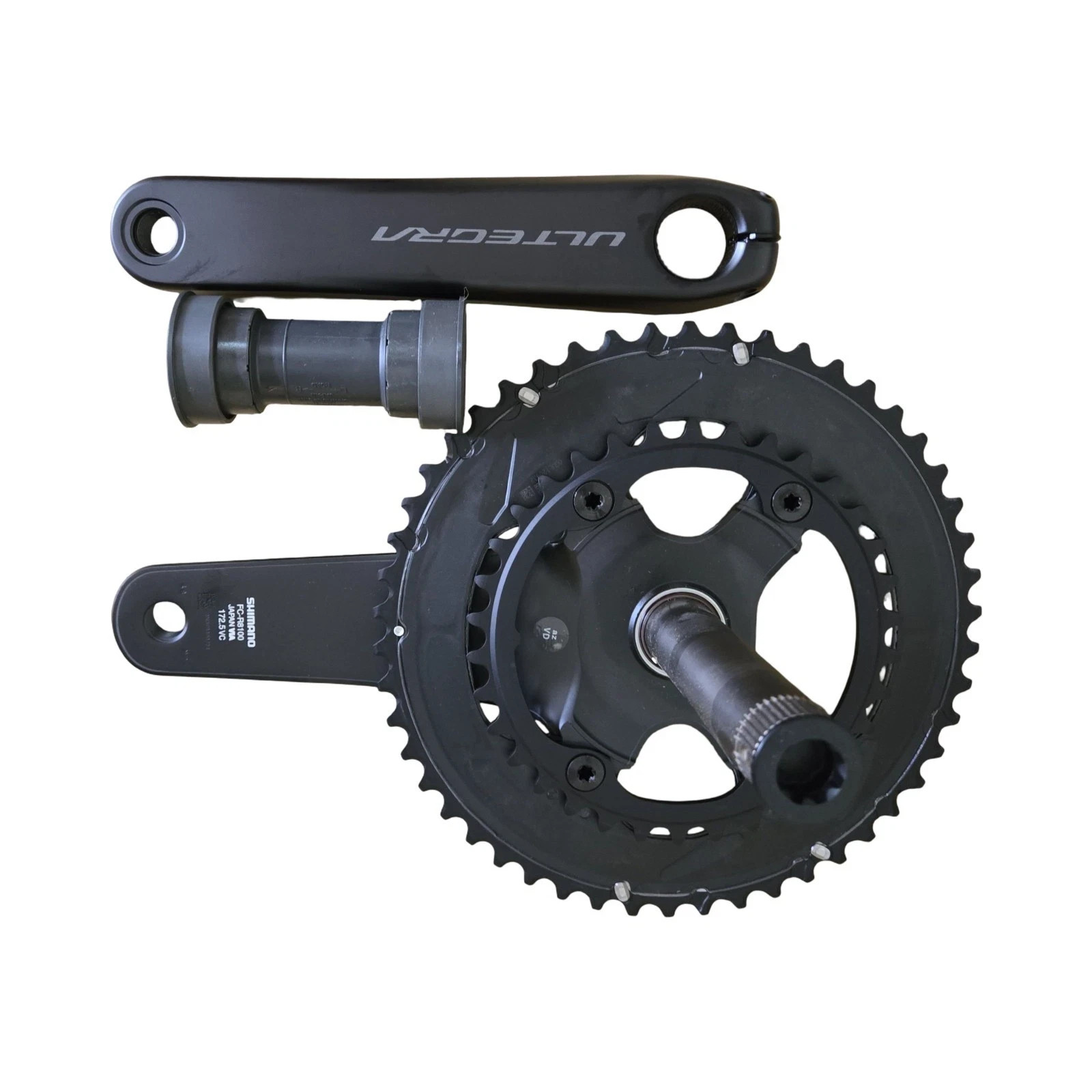 Shimano FC-R8100 50T 34T 12 speed Ultegra Road bike Crankset 172.5mm