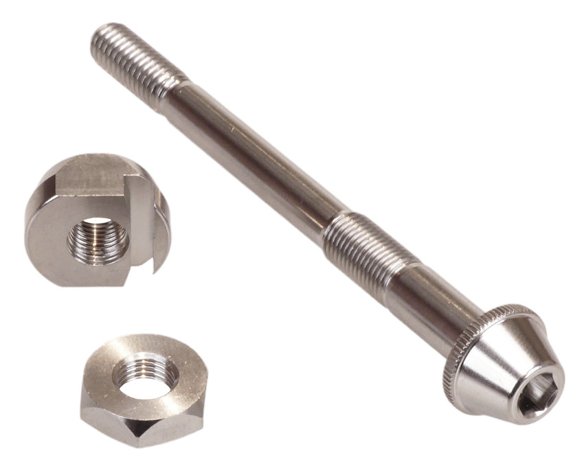Brake pivot bolt kit for OG Dia-Compe Nippon 48mm (for front) – SILVER