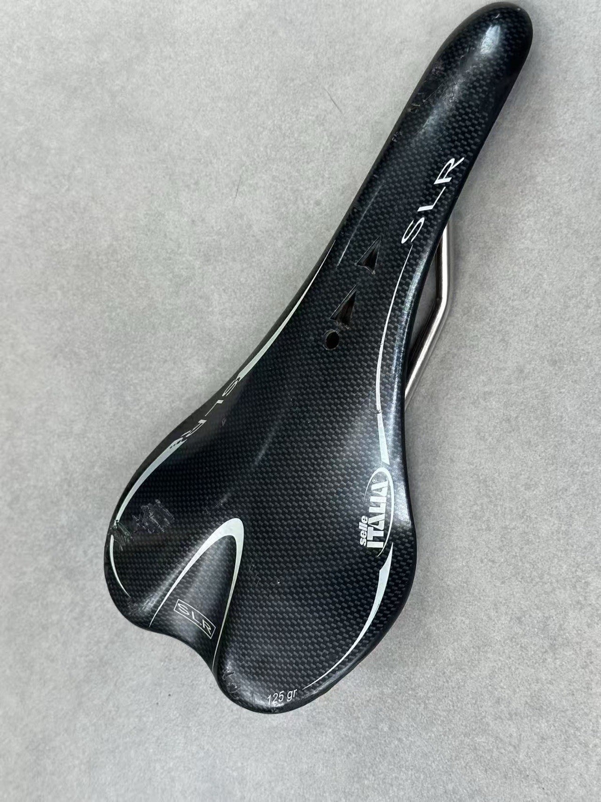 Selle Italia Carbon Fiber Road Bike Saddle Titanium Rails 125g Carbonio