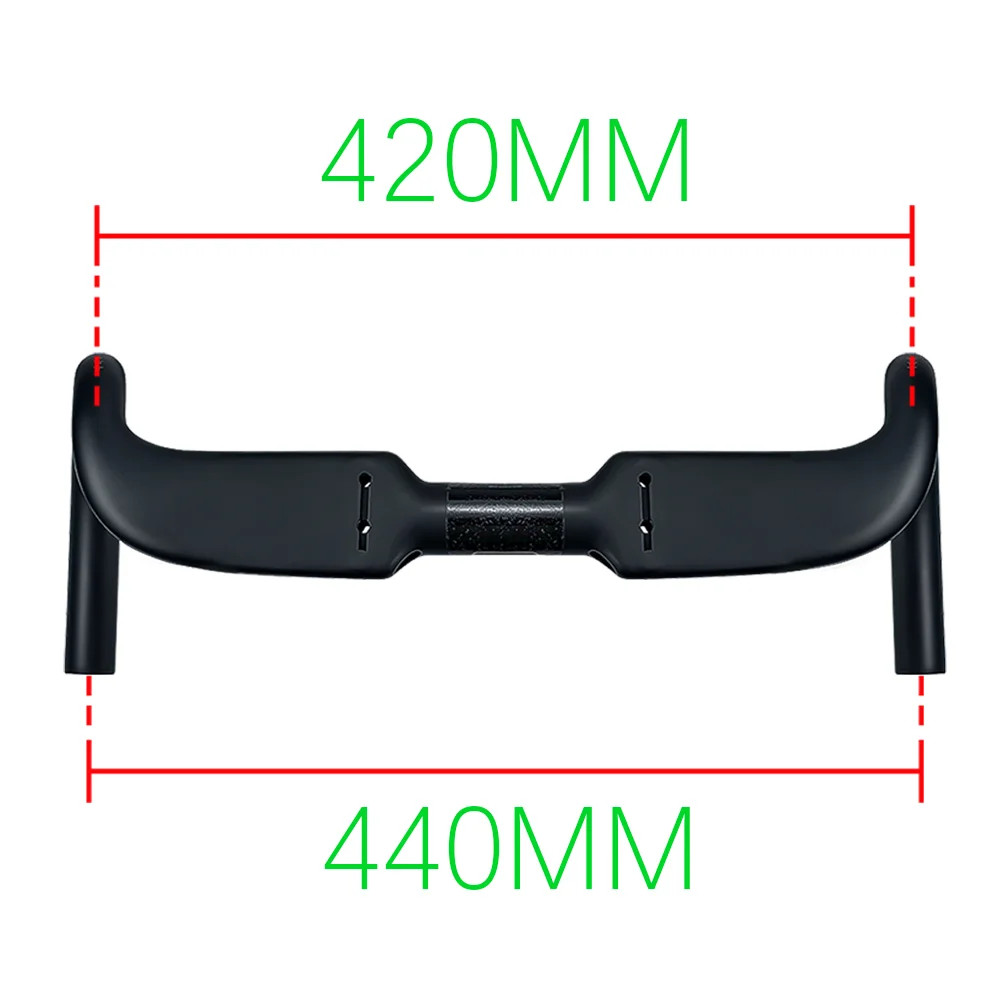 Carbon Fully Internal Wiring Road Bike TT Rest handlebar Triathlon Bar 400-440mm