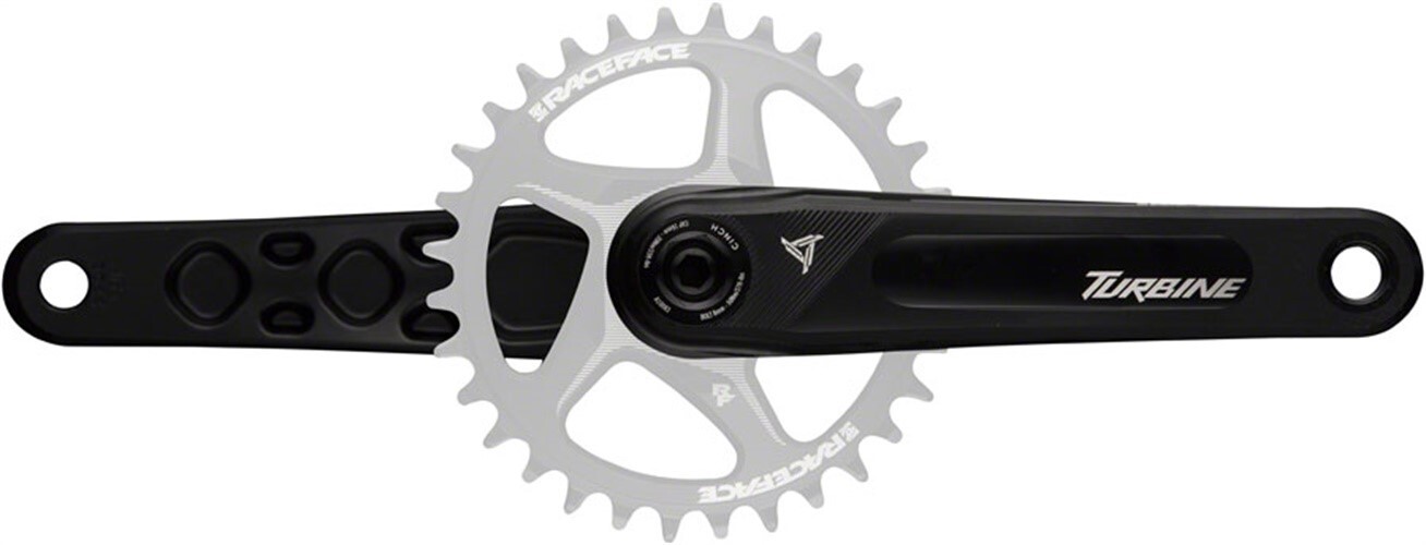 RaceFace Turbine Crankset – 170mm, Direct Mount, 136mm Spindle with CINCH Interf