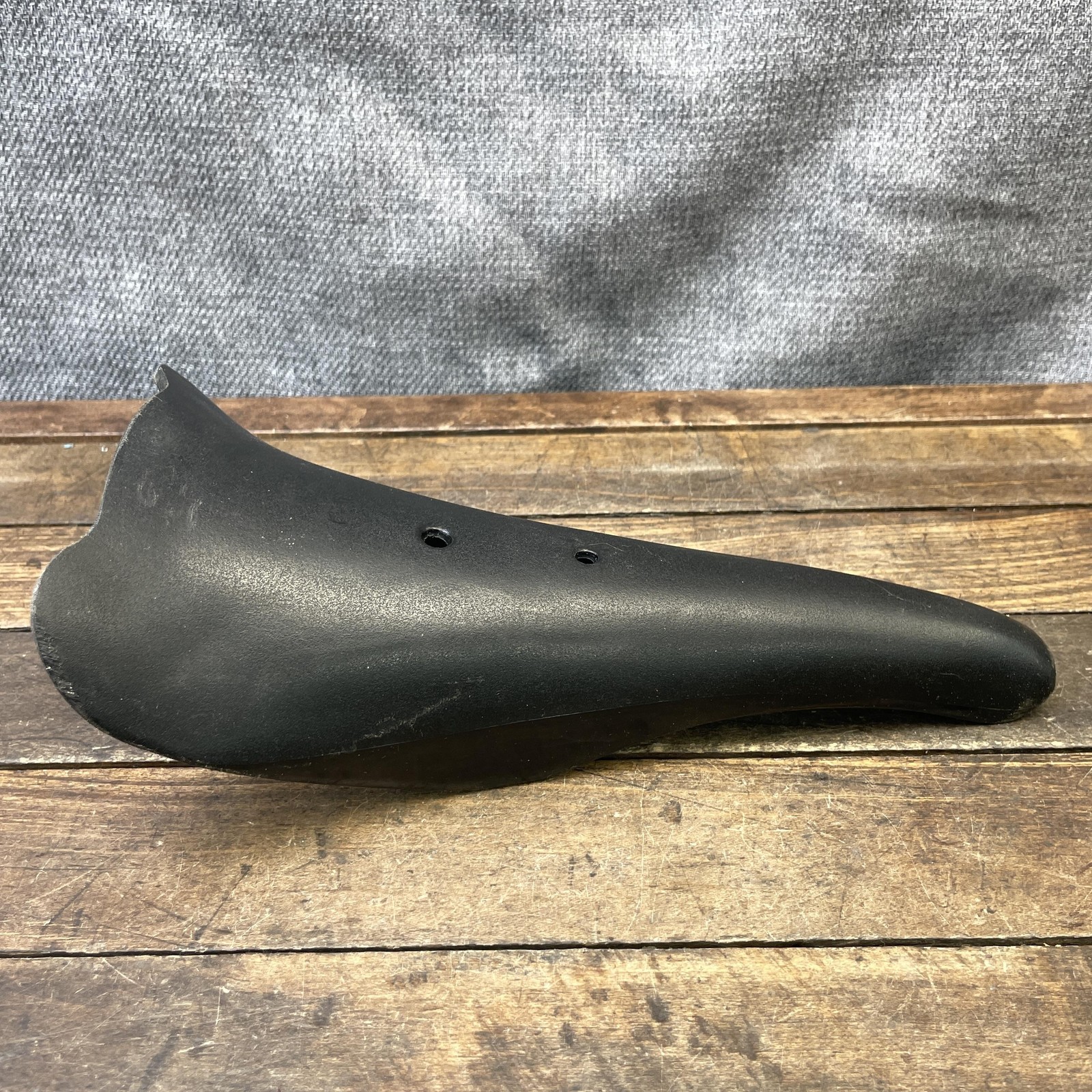 Vintage Kashimax NJS Saddle Seat Keirin Track BMX Black Japan 80s PatP Bicycle