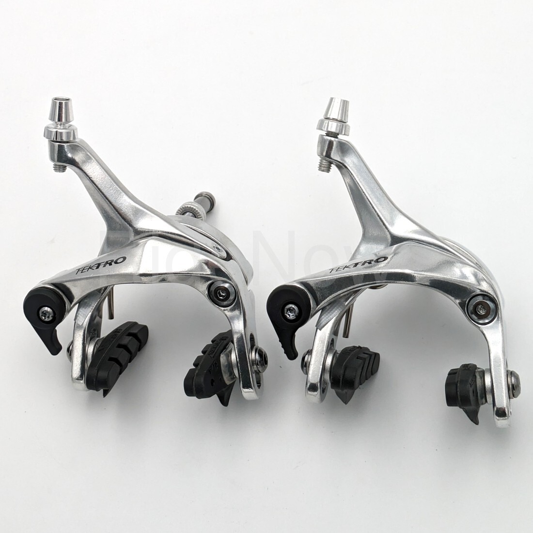 TEKTRO R313 Dual Pivot Caliper Brake Set 39-52mm Designed for 28C tire , Silver