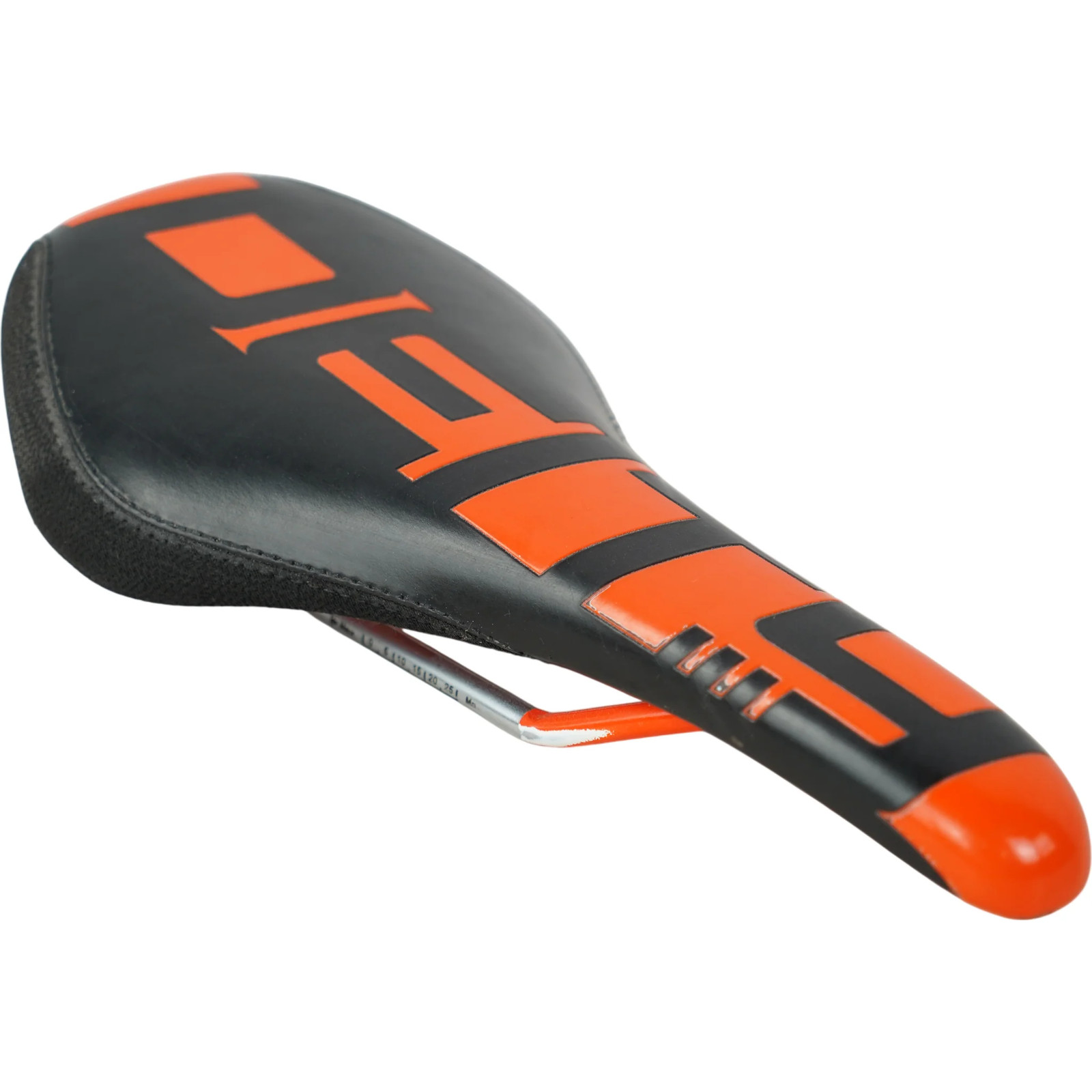 SDG Deity Black/Orange Mountain Bike Saddle – 135mm Wide