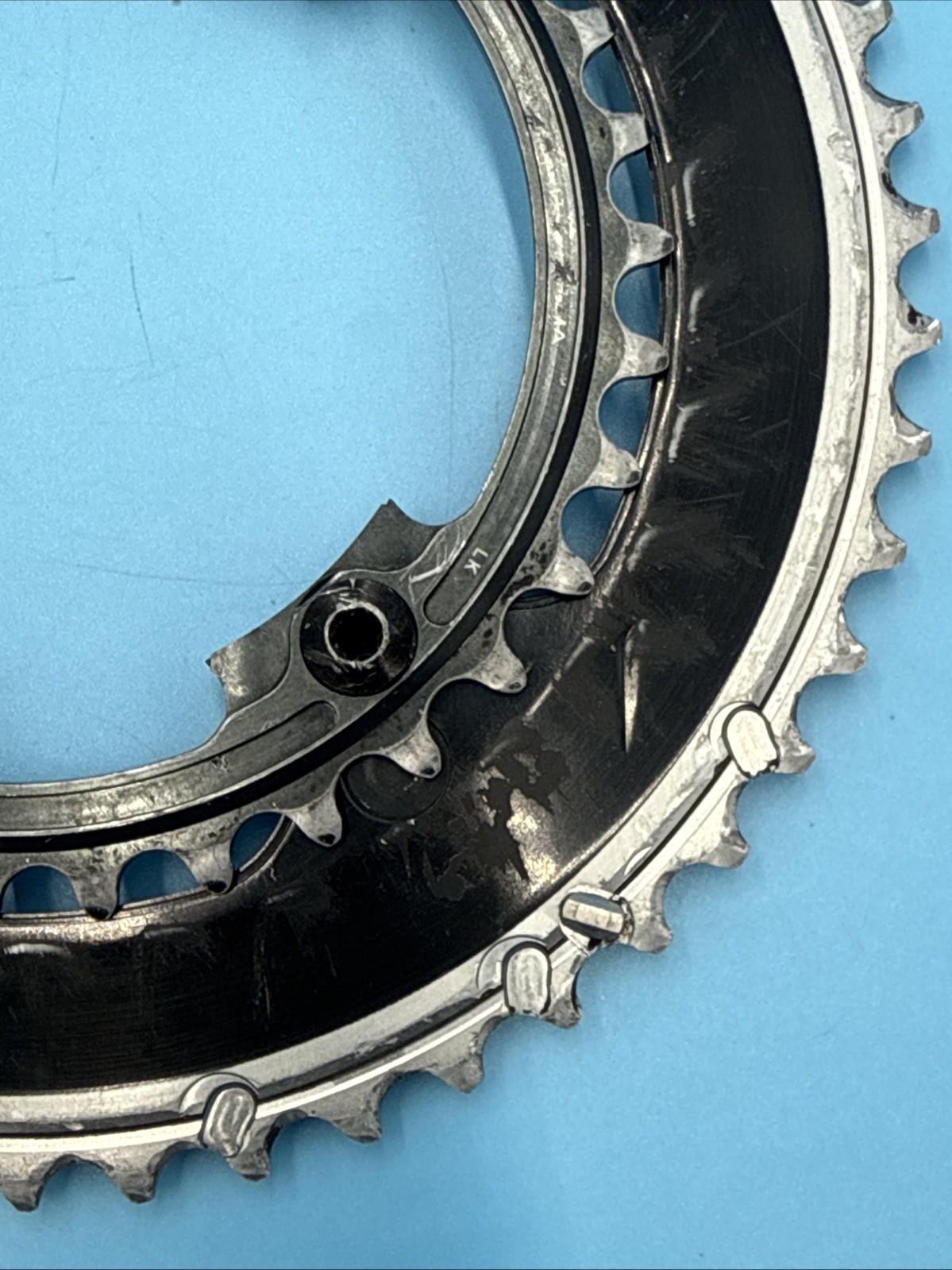 Shimano DURA-ACE FC-9000 2×11-speed 50/34t Crank Chainrings GOOD USED!