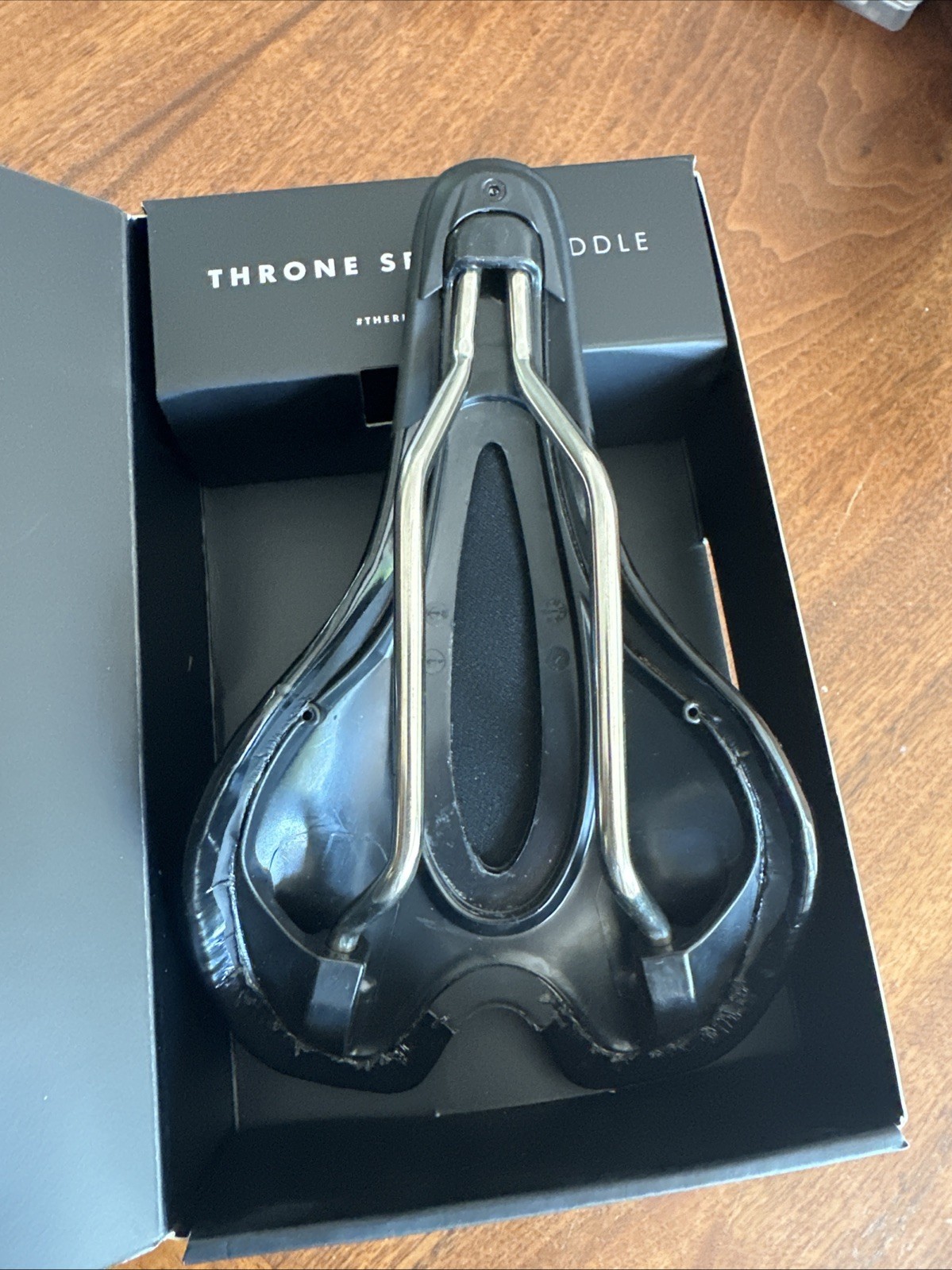 Origin8 Throne XL Saddle, 244mm x 158mm Black