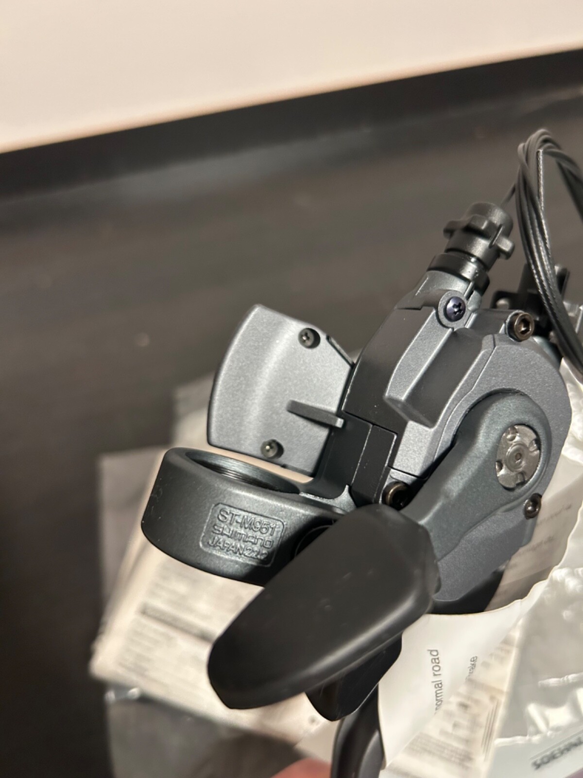 NOS Shimano XTR ST-M951 Left Shifter/Brake Lever Combo 3s NEW