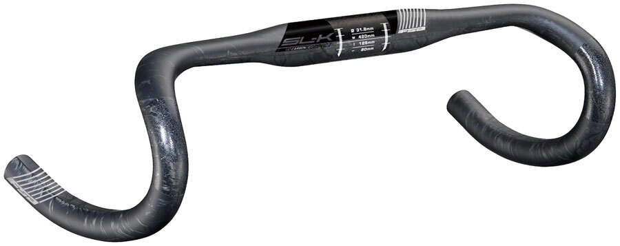 FSA SLK Compact Drop Handlebar Carbon 31.8mm Clamp 38cm UD Carbon Finish