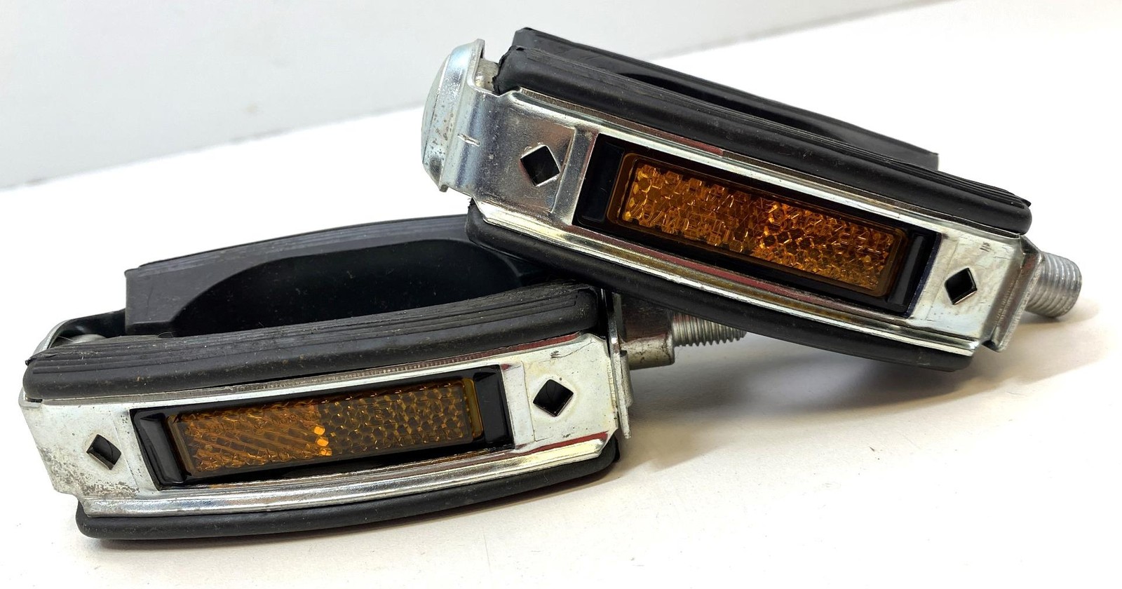 NOS Union Reflector BOW bicycle PEDALS 1/2″