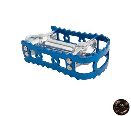 MKS (Mikashima Manufacturing Co. Ltd.) Bicycle Pedals BM-7 (Blue)