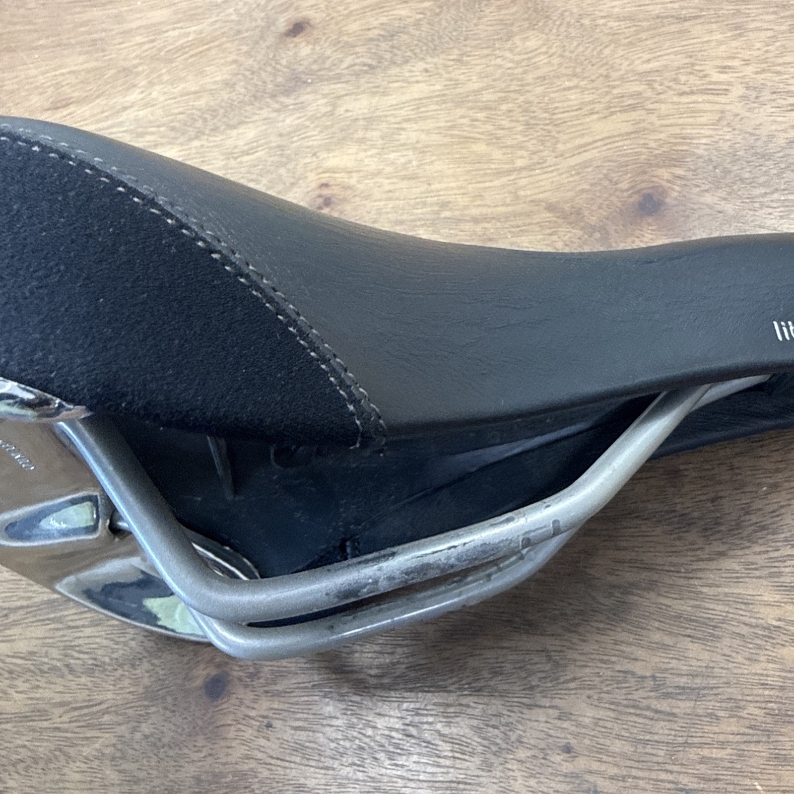 Terry Liberator X Bike Saddle Black Leather Cutout 165/270mm