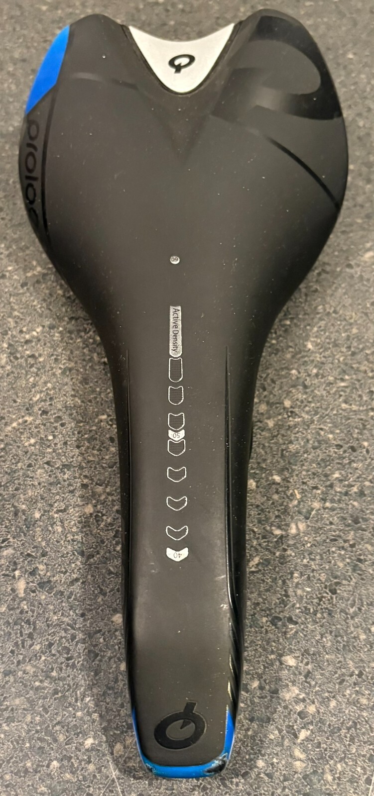 Prologo Scratch 2 black blue Bike Saddle Seat 132 mm Wide with PRO T 2.0 Rails