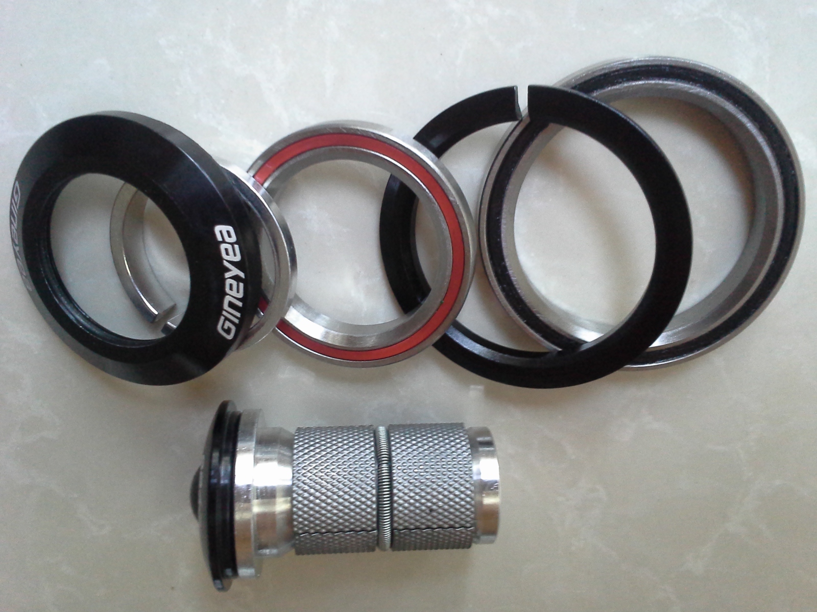1-1/8″-1.5″ CARTRIDGE TAPERED Integrated Steerer BEARING HEADSET 41.8-52/39.8mm