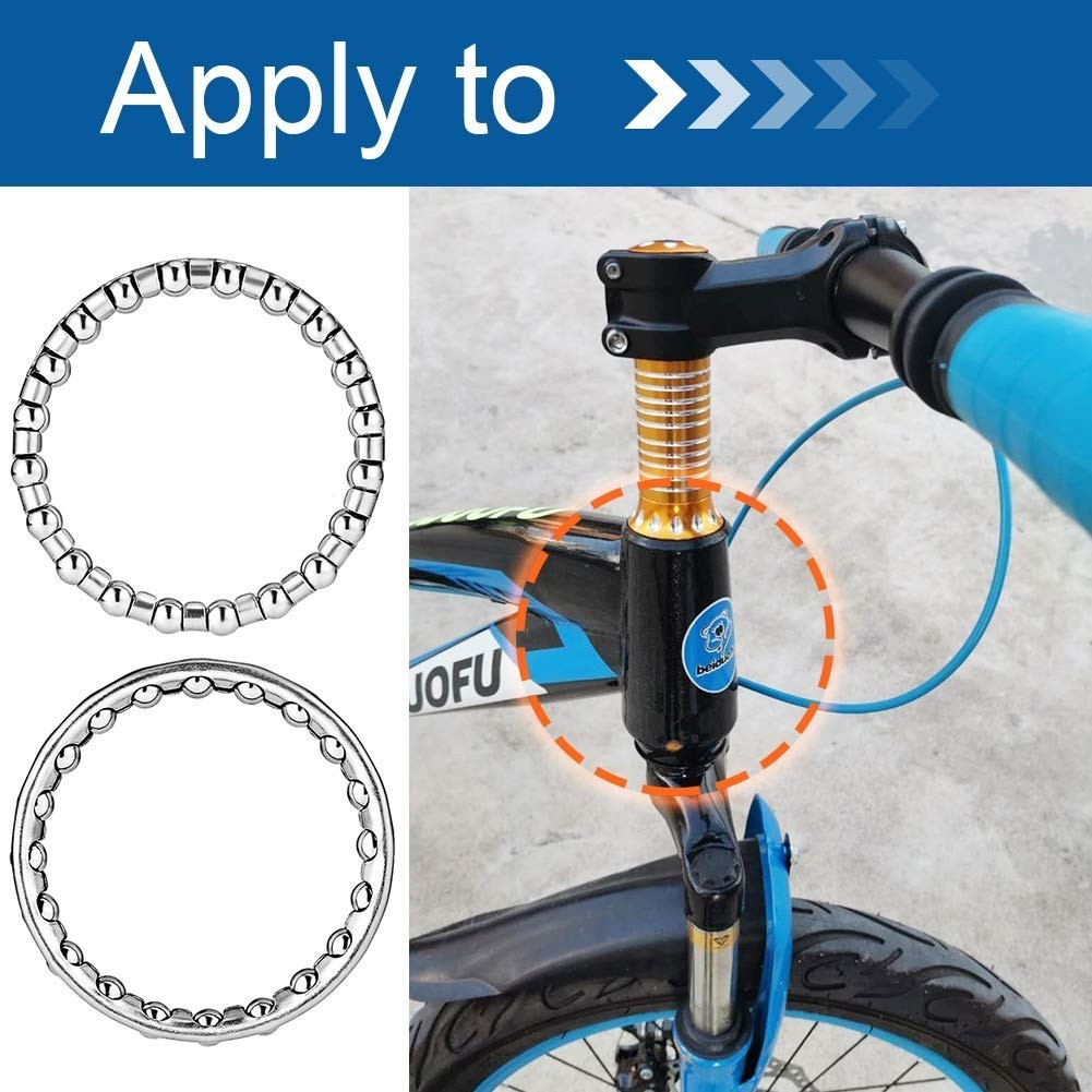 Jaceyon 5/32″ x 20-Balls Headset Bearings for MTB Bike