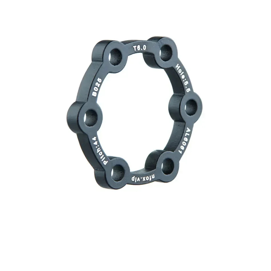 Electric Scooter Brake Disc 3 Gaskets Bicycle 6 Holes 2 Washers 4 Hub 5Mm Flower