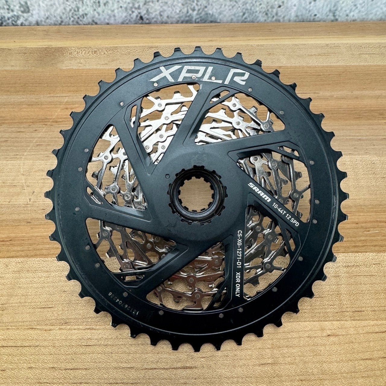 Low Mile! SRAM XPLR XG-1271 10-44t XDR 12-Speed «Light Wear» Bike Cassette 384g