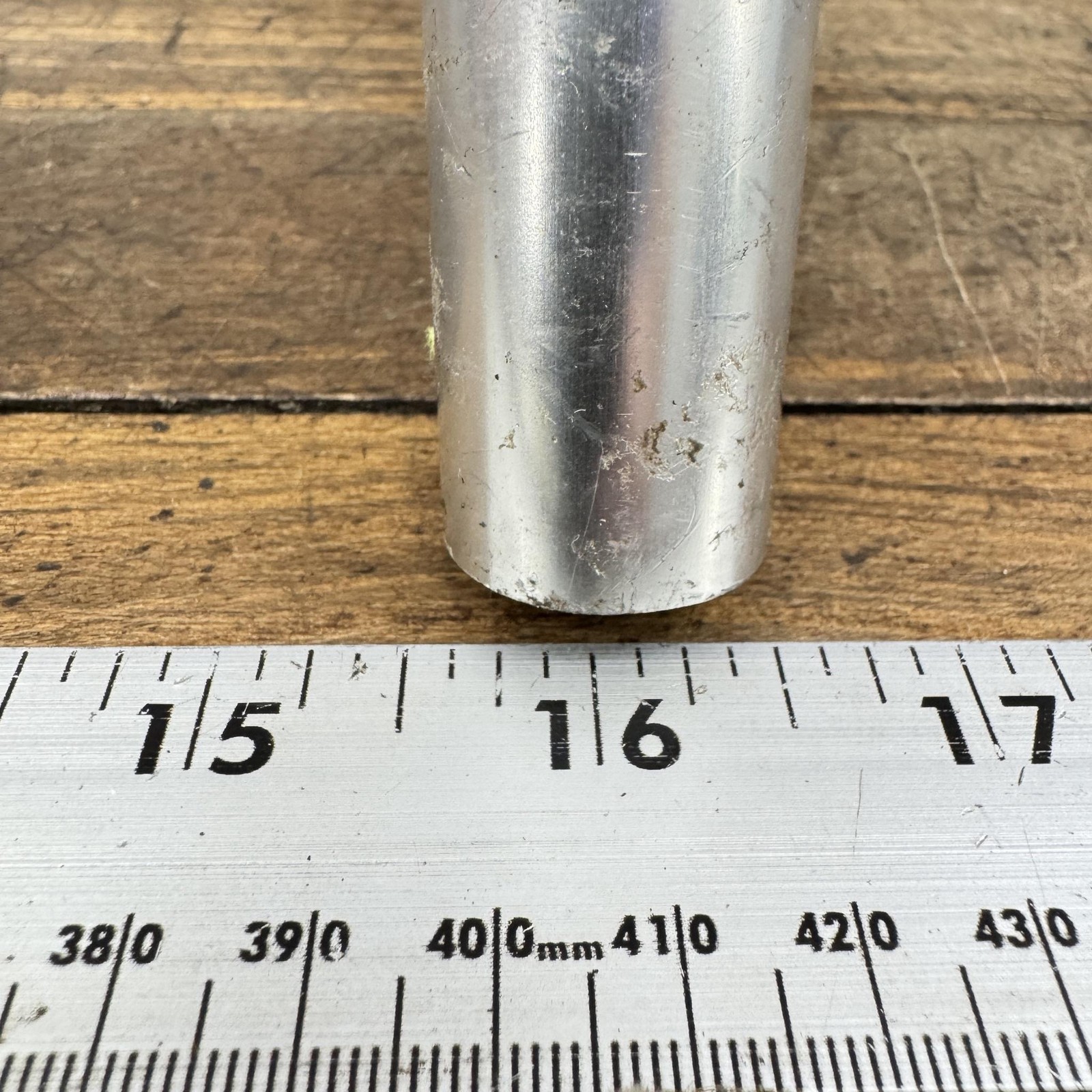 Vintage Cinelli 64-40 Drop Handlebar 40cm 26.4 mm Clamp Silver Road Track Bar