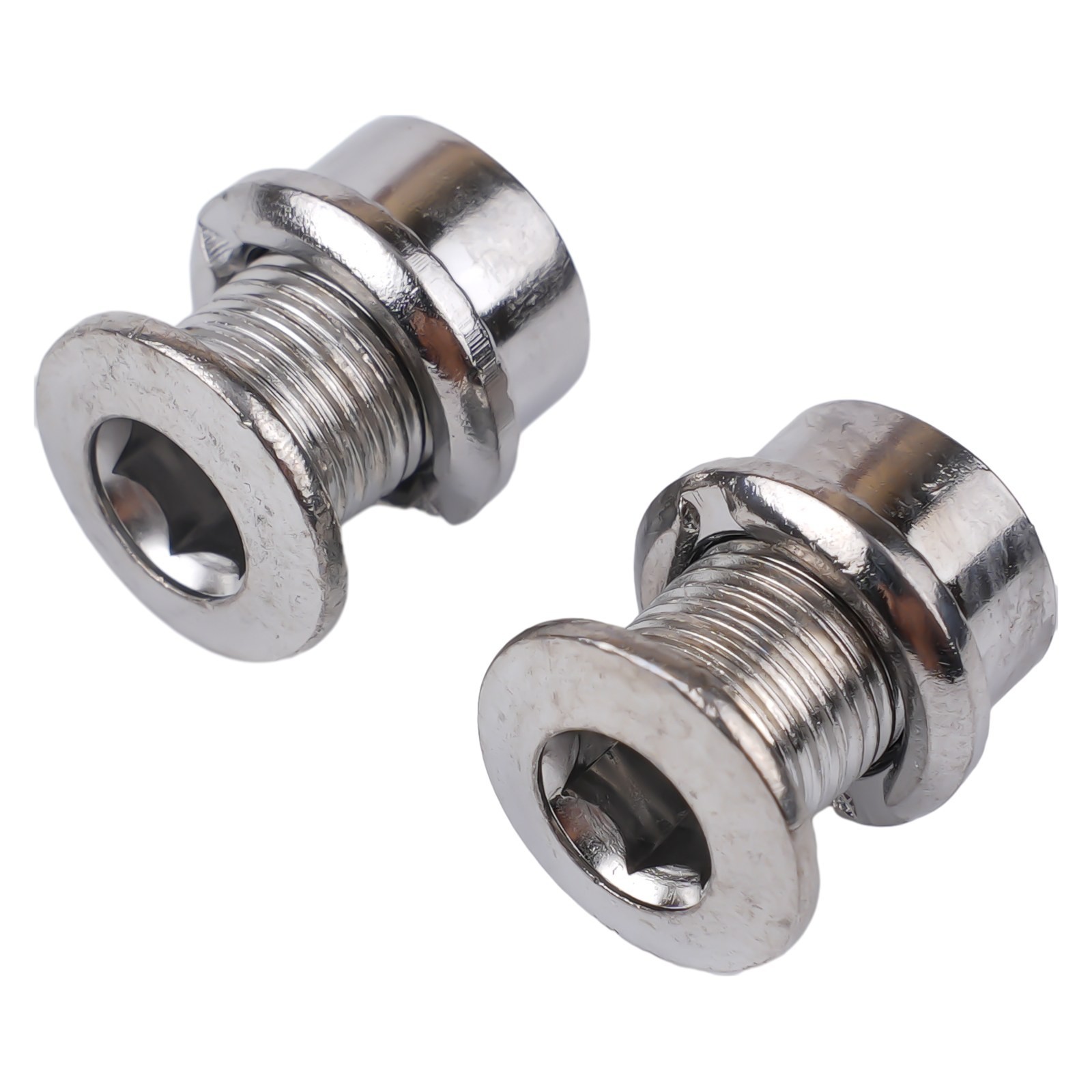 Bike Chainring Bolt Set 5 Pair Crank Bolts and Nuts for Secure Attachment