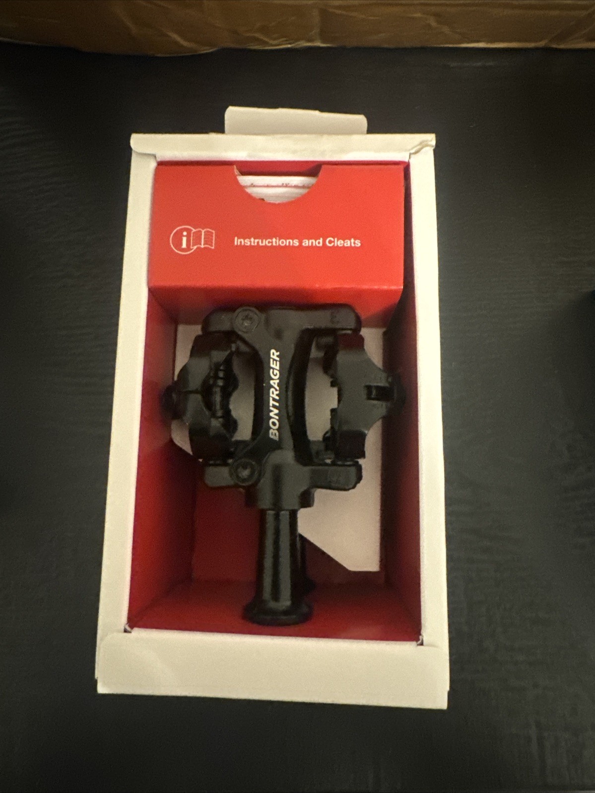 Bontrager Comp MTB Pedals with Cleats Black Mountain Bike SPD Clipless NEW