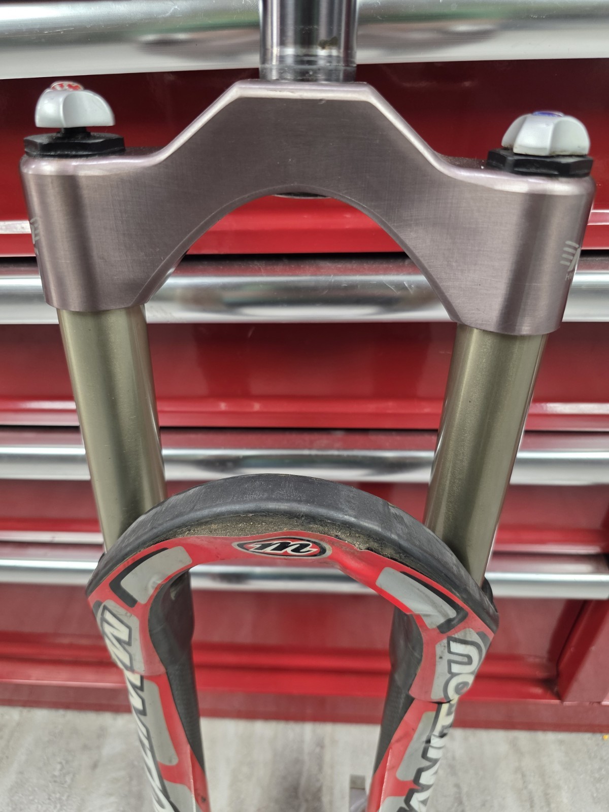Manitou Supernova Fork 4X Slalom DH Rare Vintage 26″ 20x110mm Axle