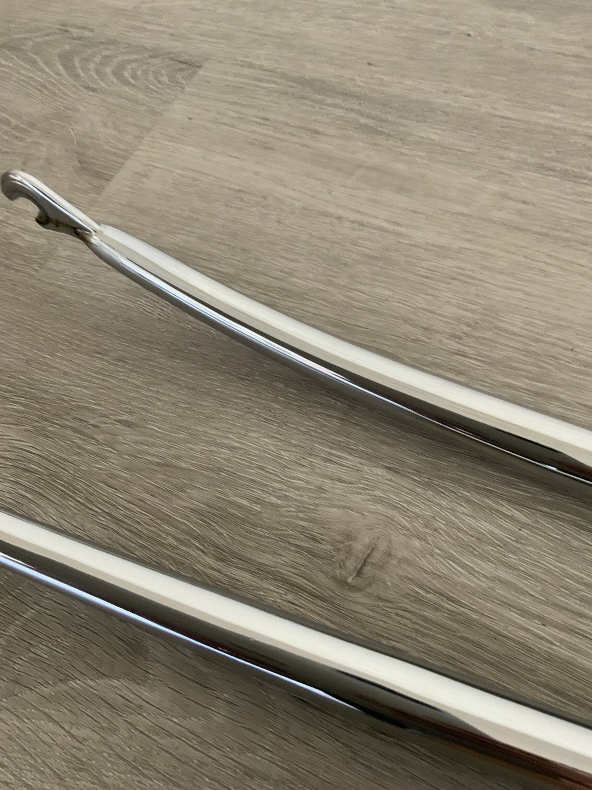MERCIER FORK 700C ONE-INCH THREADED 225 MM STEERER BSA THREADS CHROME
