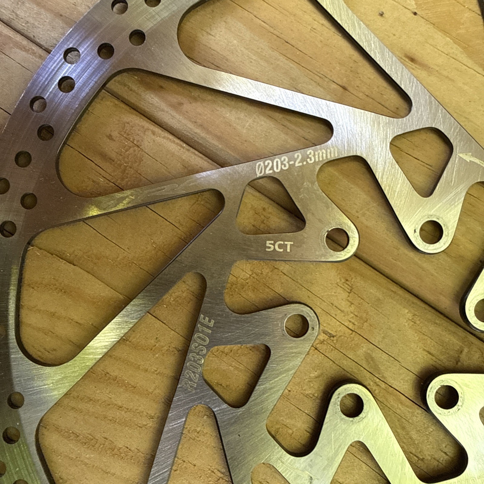 TRP Slate Evo Hydraulic Disc Brake (Front Left) — Post Mount with 203mm Rotor