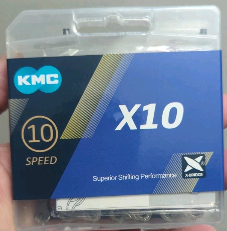 KMC X10 10-Speed X-Series Bicycle Chain Compatible with Shimano SRAM Campagnolo