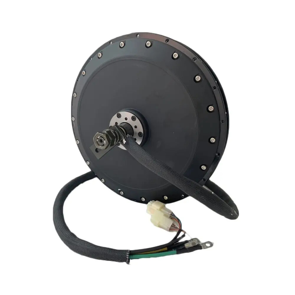 72V Electric Bike Brushless No-Gear Rear Hub Motor 3T Dropout 152mm 40H