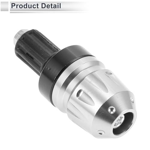 2pcs Motorcycle Bar Ends Plug Universal Handlebar Bar End Caps Aluminum Alloy