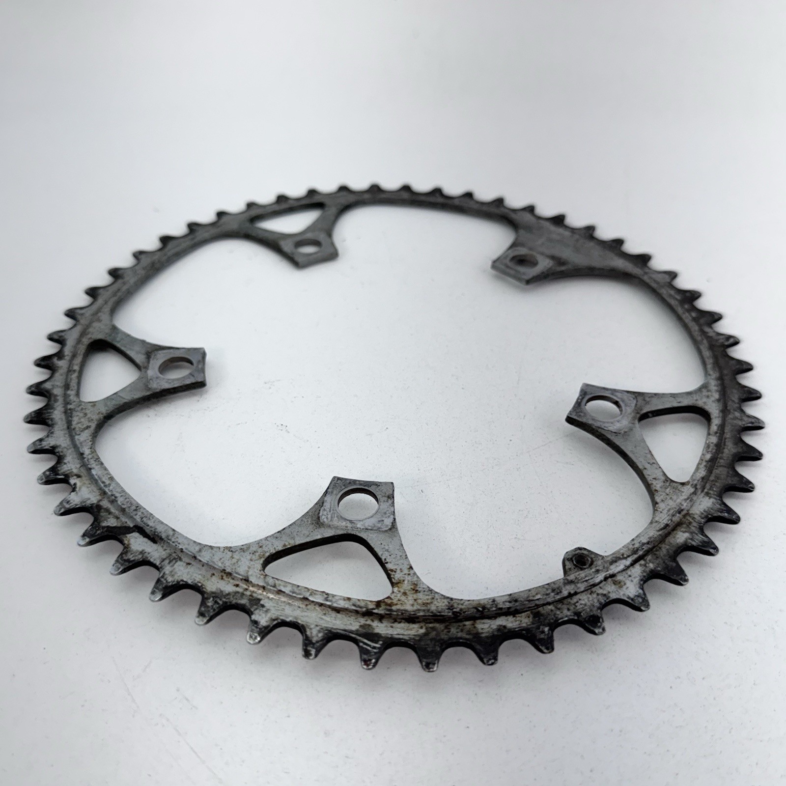 Vintage Shimano Biopace 52t Chainring 600 52 Tooth 130 BCD Silver Oval 80s A22