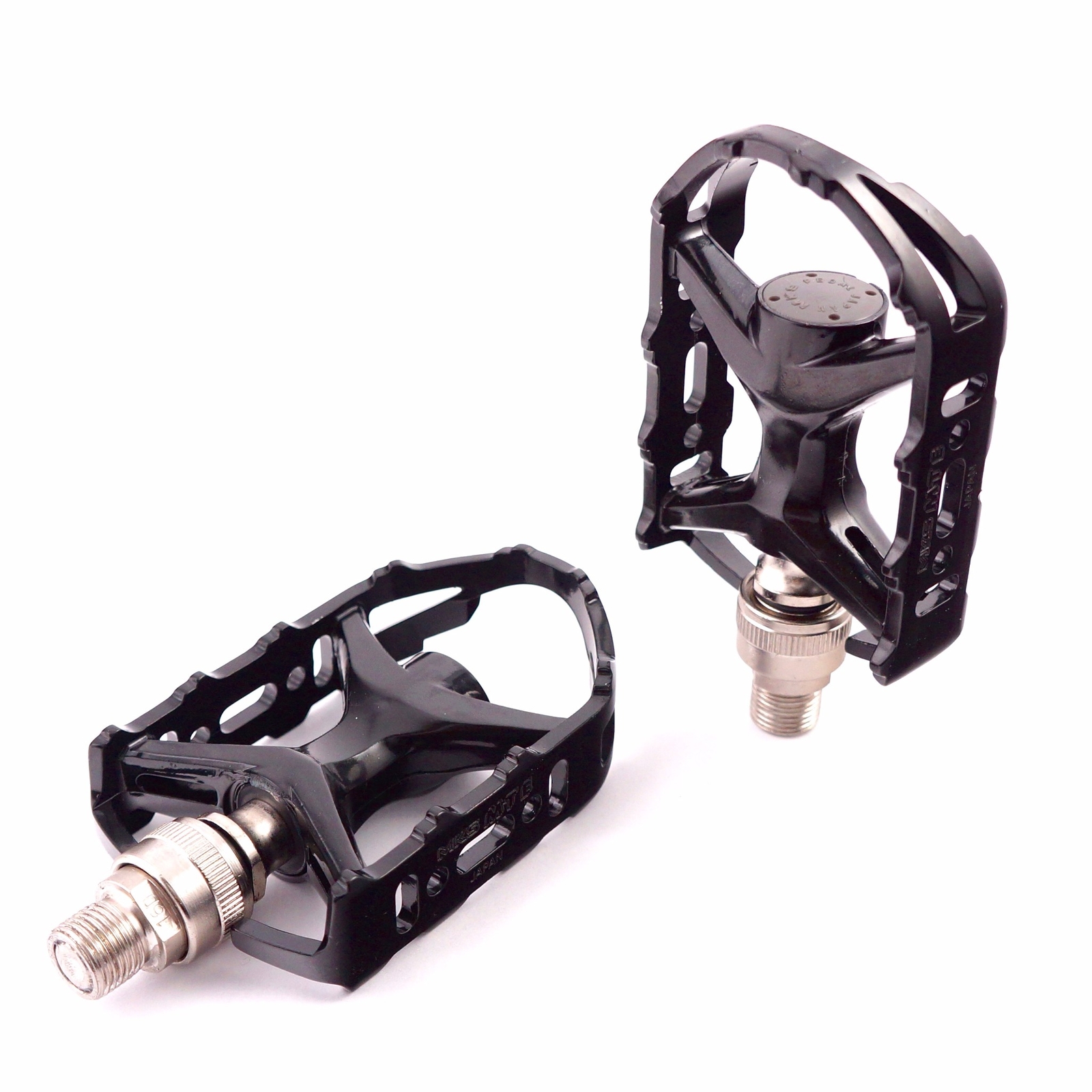 MKS MT-E EZY Quick Release Fixie Commuter Urban Vintage Bike Pedal – Black