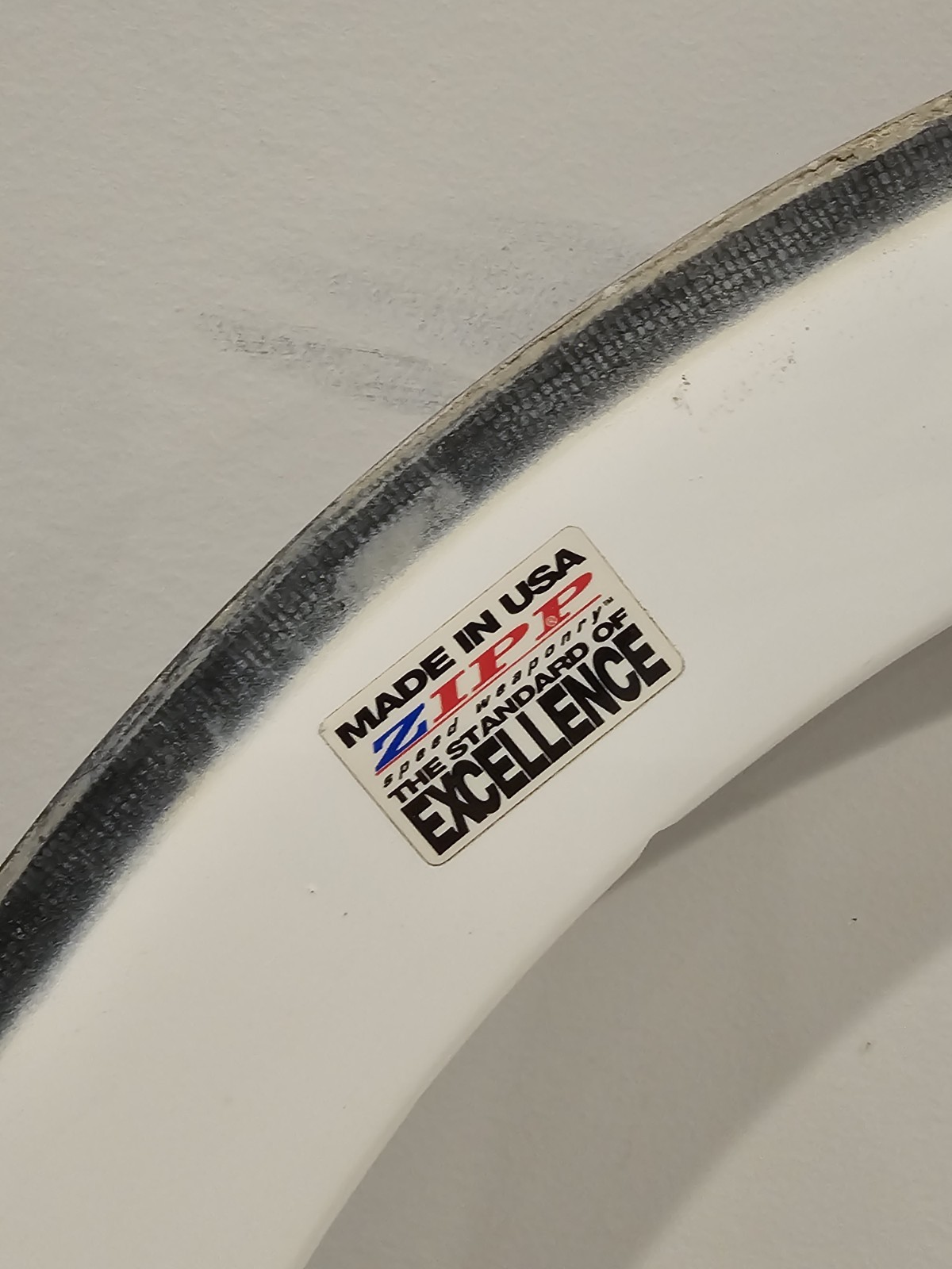 Zipp Limited Edition 650c Tubular Rim White 16H Made in USA NOS Storage Marks