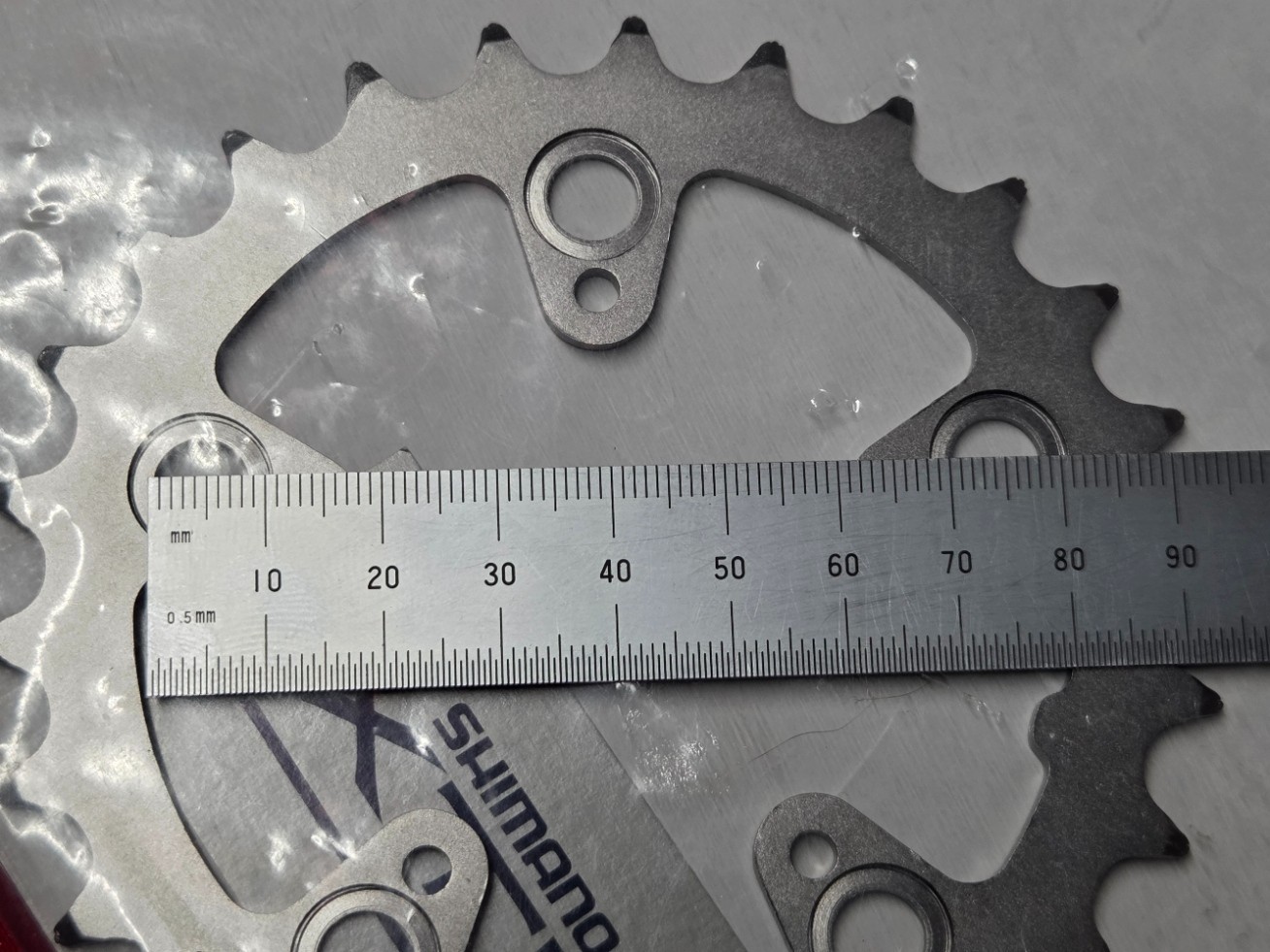 Vintage SHIMANO SG F-26, 26-Tooth Chainring, CHRSHXTR26S, SIL 5BT 8SP – NEW