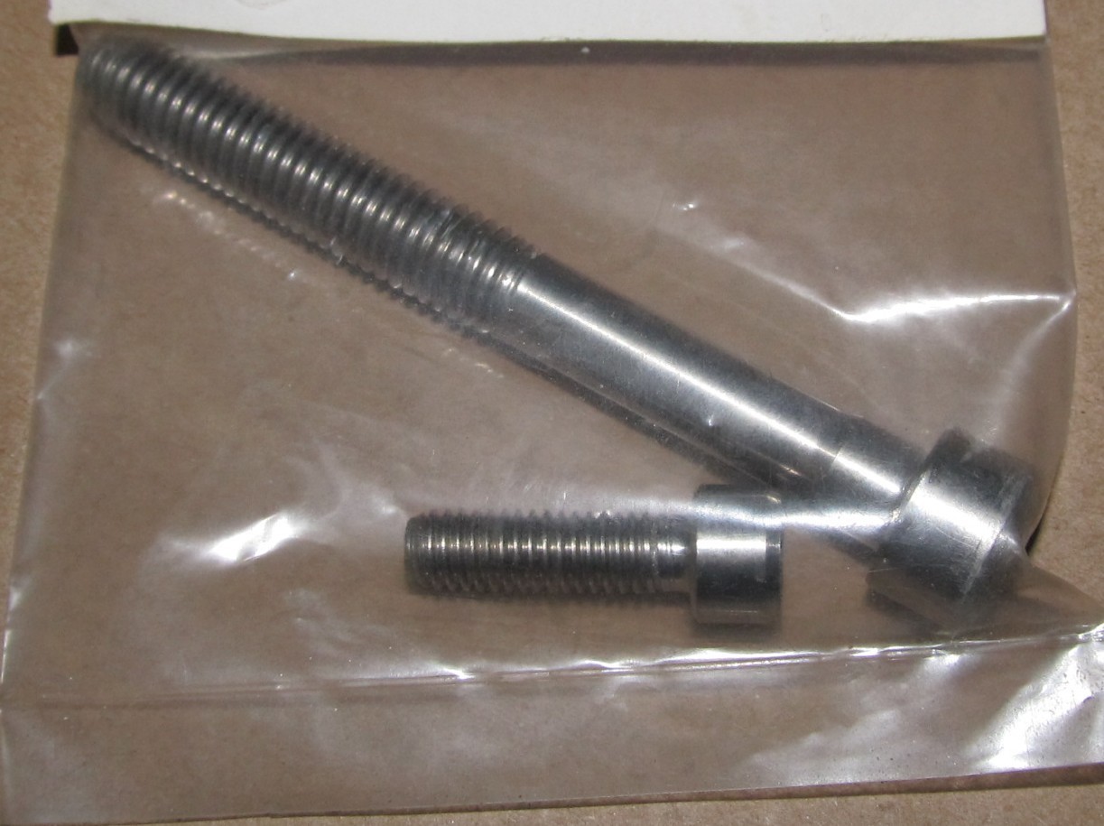 SRP Titanium Stem Bolt Kit M8x1.25 x 70mm Stem Expander & M6x20mm EB003-70