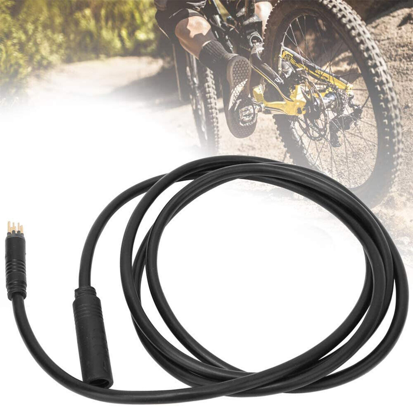 9 Pin Ebike Motor Extension Cable Waterproof Extension Cable For Electric Bikes