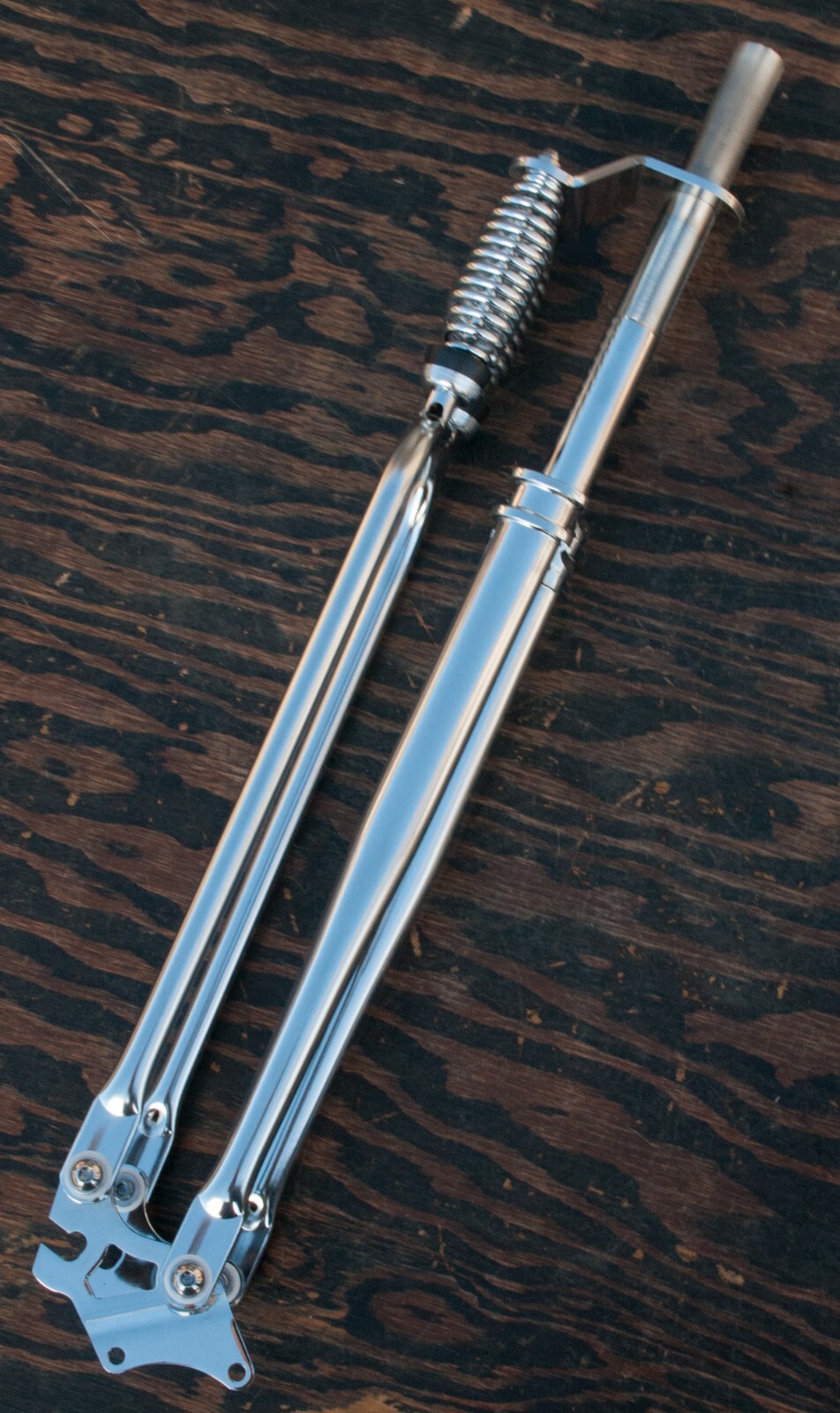 26″ Monark Bicycle Chrome DUAL SPRINGER FORK RatRod Chopper Vintage Cruiser Bike
