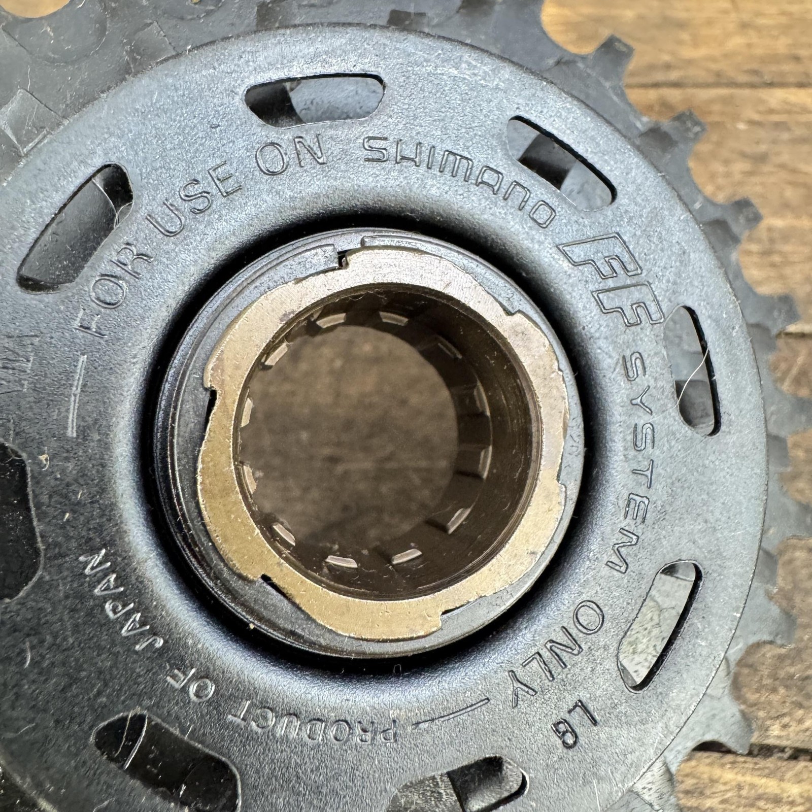 Vintage Shimano Front Freewheel 5 Speed NOS FF 14-28T 28T Black Steel Japan