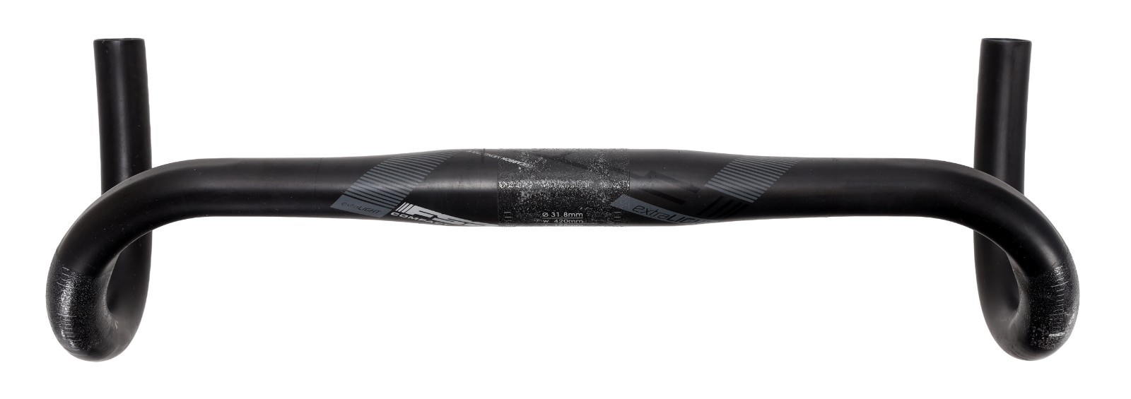 FSA Compact UD Carbon Extra Light Road Bike Drop Handlebars 31.8x 42cm 168 Grams