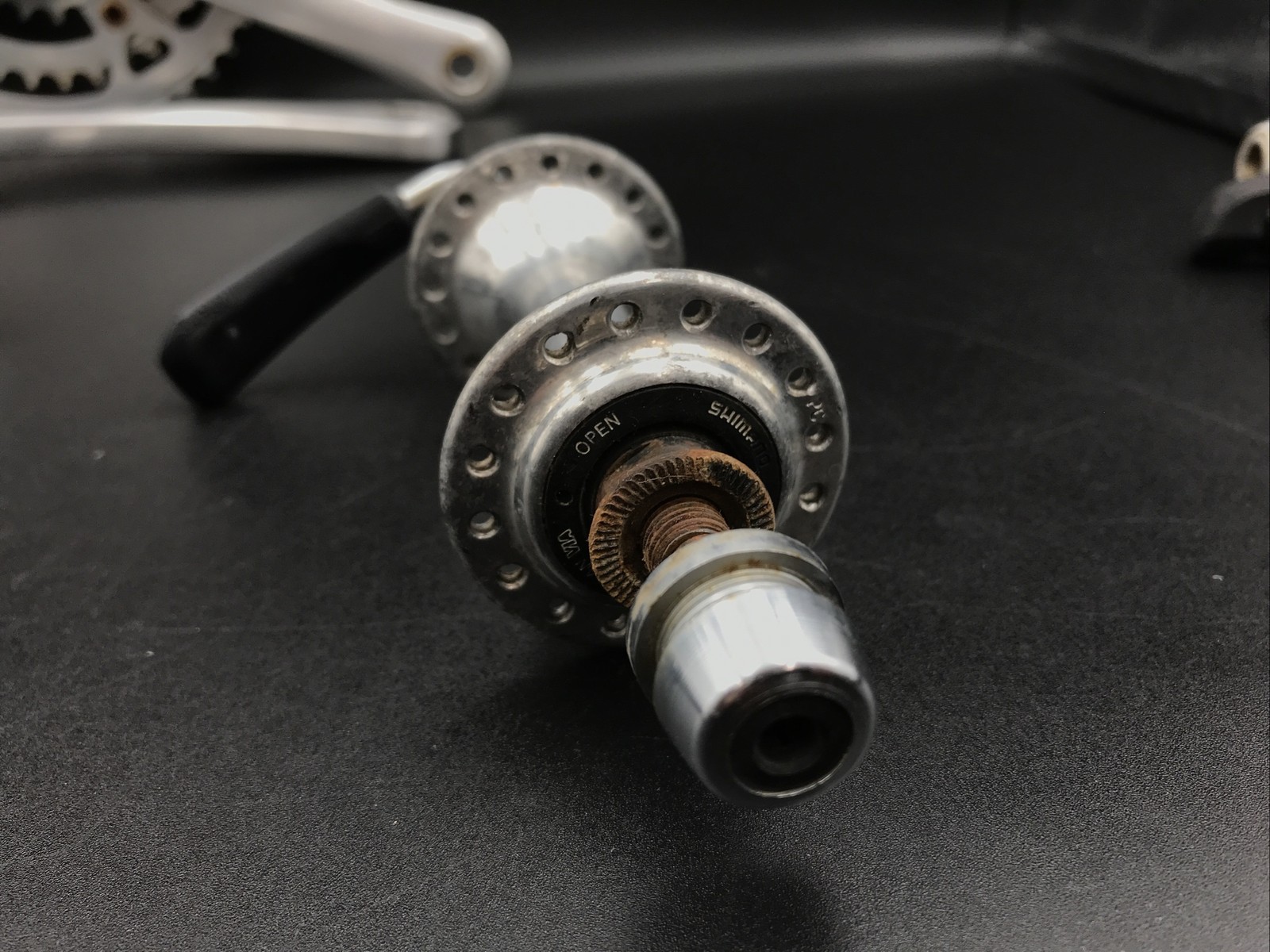 Vintage Shimano Deore XT M730 735 Partial Groupset